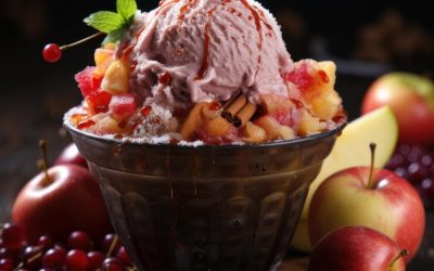 Fruit Salad With Icecream